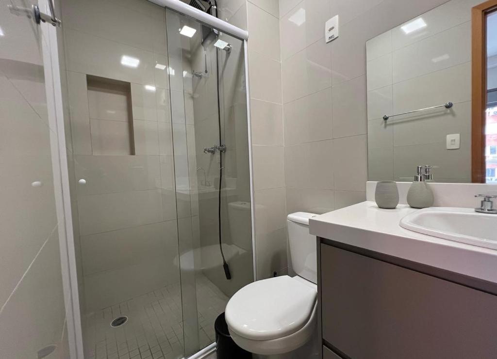 Apartamento Flat Vista Mar Em Santos Exterior foto